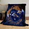 Foxes In Harmony Print Blanket Soft and Cozy Perfect for the Living Room Bed Sofa or a Nap,gift