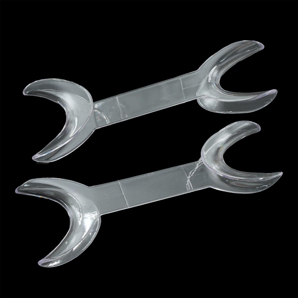 2Pcs/Bag Double-Headed Intraoral Cheek Lip Retractor Mouth Opener Lip Dentist Mouth Opener Dental Intraoral Mouth Expanders