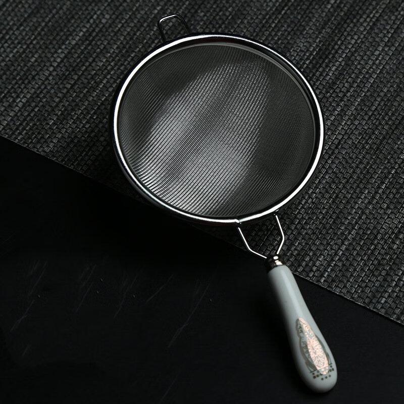 Tea Filter Strainer with Ceramic Handle