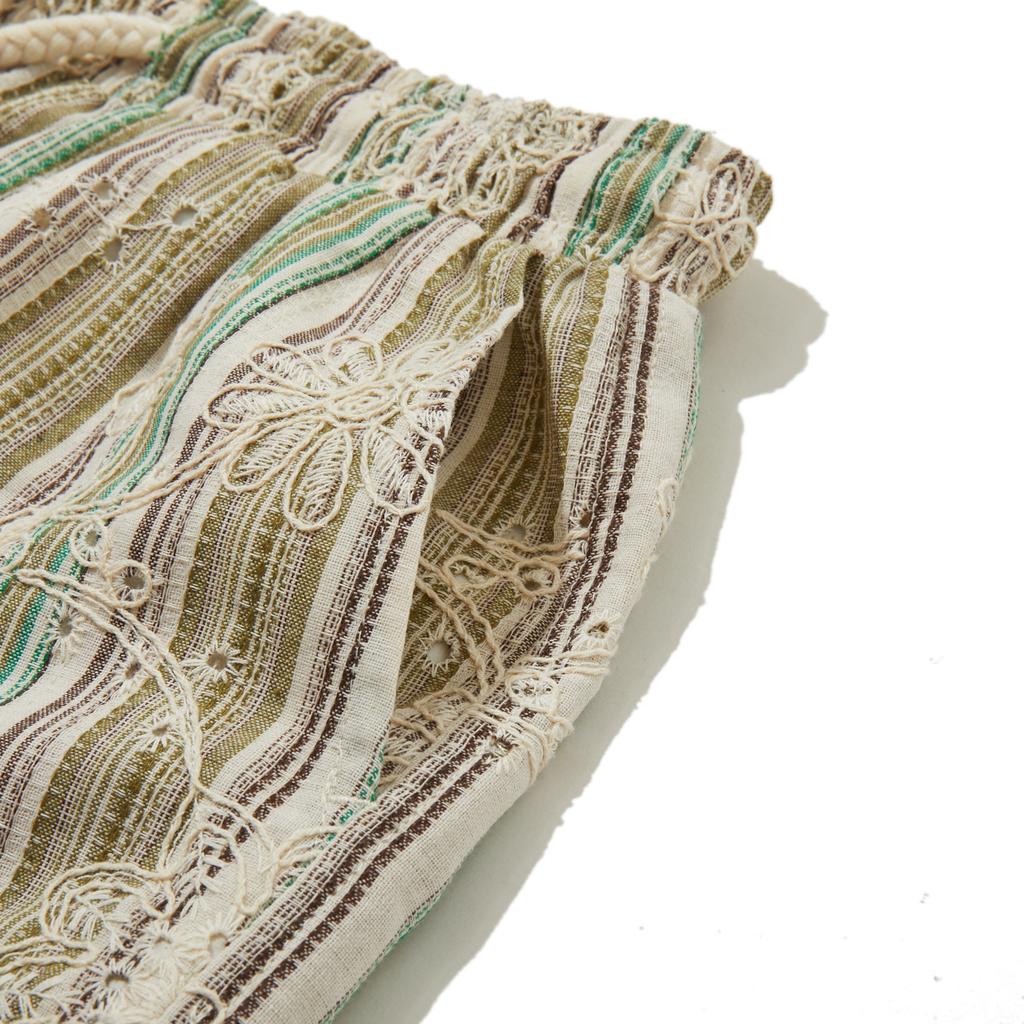 PENFIELD Summer Striped Shorts Green_Fr2Wp44F