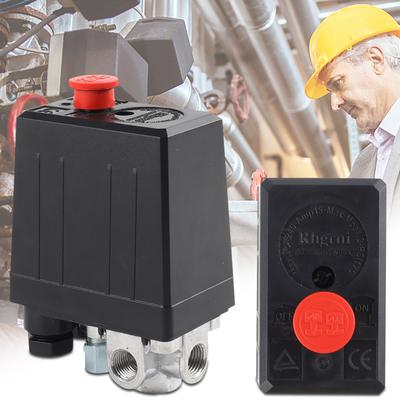 Compressor Four Hole Pressure Regulating , Silent And Oil-free Accessory, Automatic Pressure Assembly European German