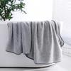 Lint-Free Large Bath Towel Bamboo Charcoal Fiber Absorbent Adult Bathing Thickened Soft Bath Towel Household