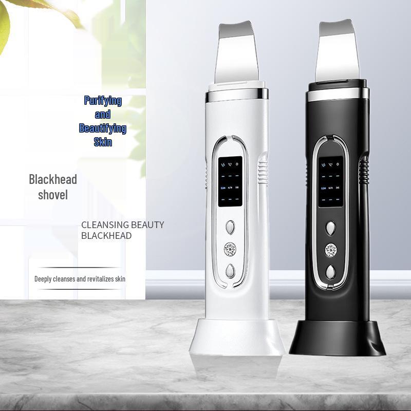 Limpiador de Poros Ultrasónico y Exfoliante Facial - Eliminador de Puntos Negros y Raspador de Piel