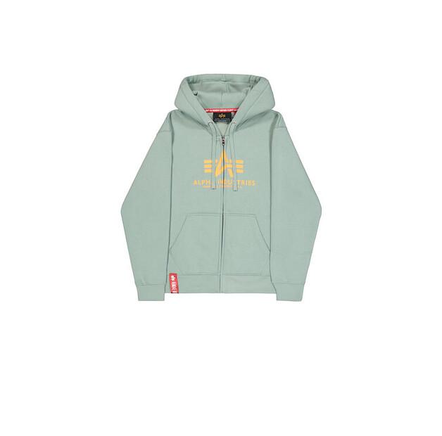 Толстовка Alpha Industries Basic Big Logo Zip Hoodie EU M