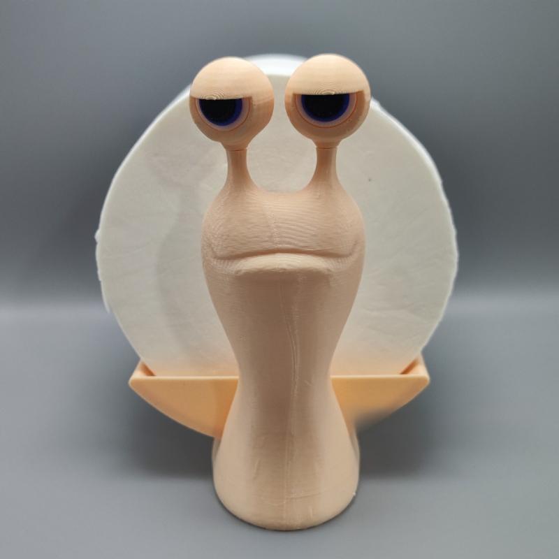 

Cute Snail -Shaped Bathroom Tissue Holder Fun Desk Organizer Novelty Home Decor