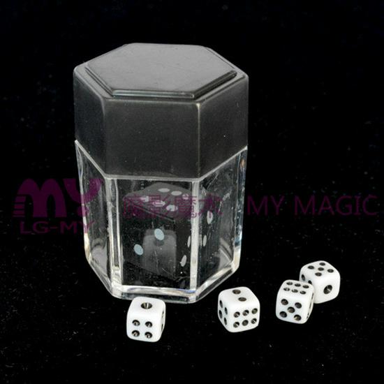 Magic Black & White Mini Exploding Dice - Novelty Children s Toy