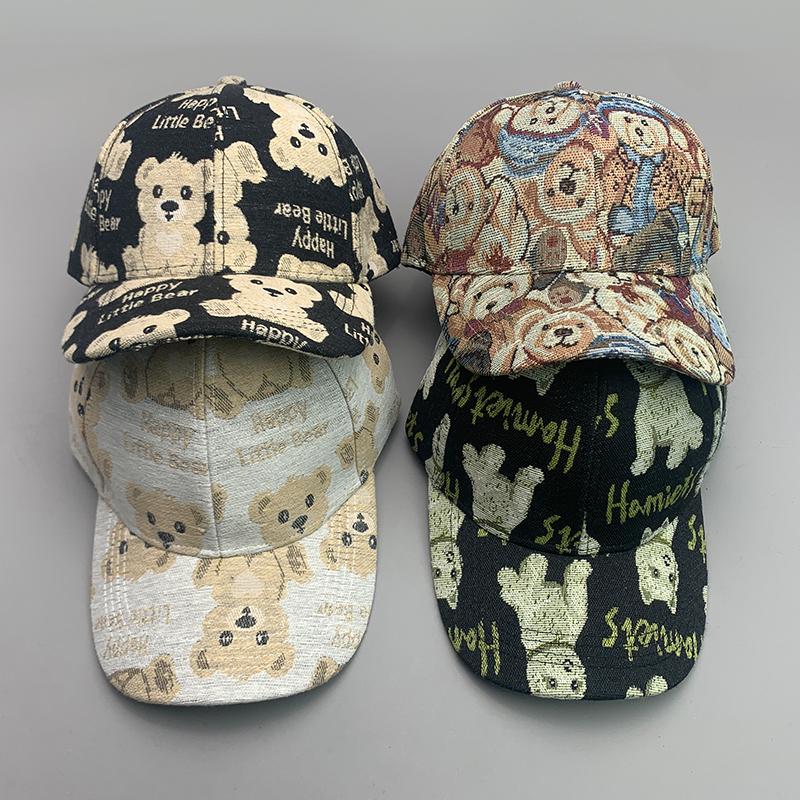 New Japanese Cartoon Dog Funny Men Women Baseball Hats Cotton Comfortable Kpop Streetwear Female Kawaii Fashion Cute Sport Caps