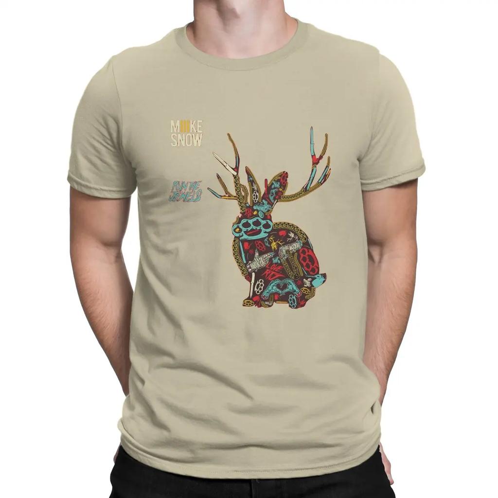 Heart Is Full Music T-Shirts Run The Jewels Band Humorous Pure Cotton Tees Round Collar Short Sleeve T Shirts Adult Clothes Unisex