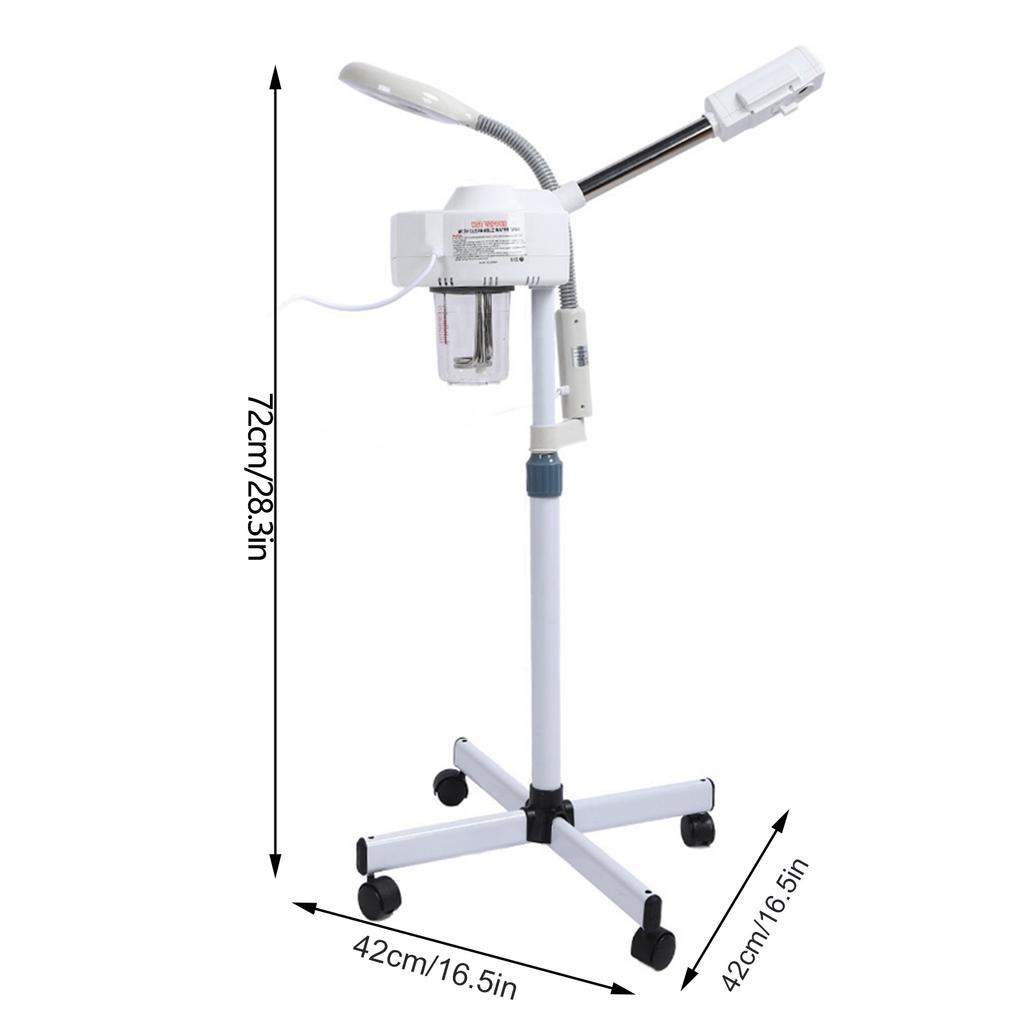 2 In 1 5X Magnifying Facial  Lamp Hot O3 Beauty Machine Spa Salon Beauty Machine Face Steam Machine Facial  Light
