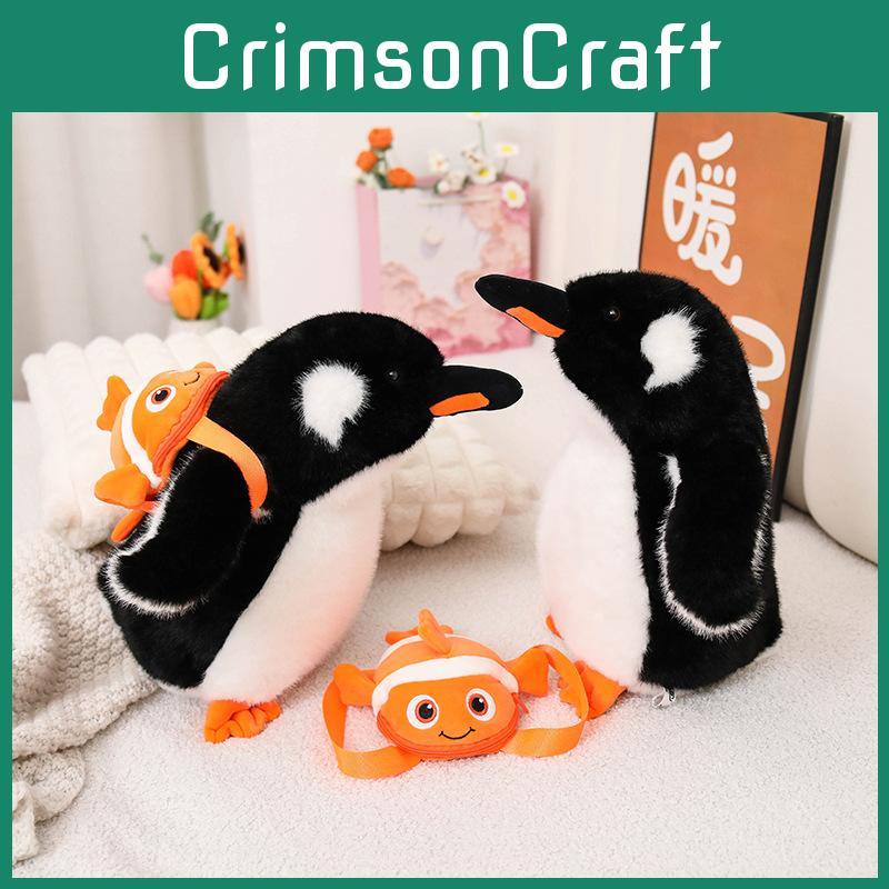 Little Penguin Simulation Plush Toy Cute Backpack Girl Children Holiday Gift