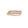 Stackable Zircon Rings Set High Quality Versatile Creative Womens Finger
