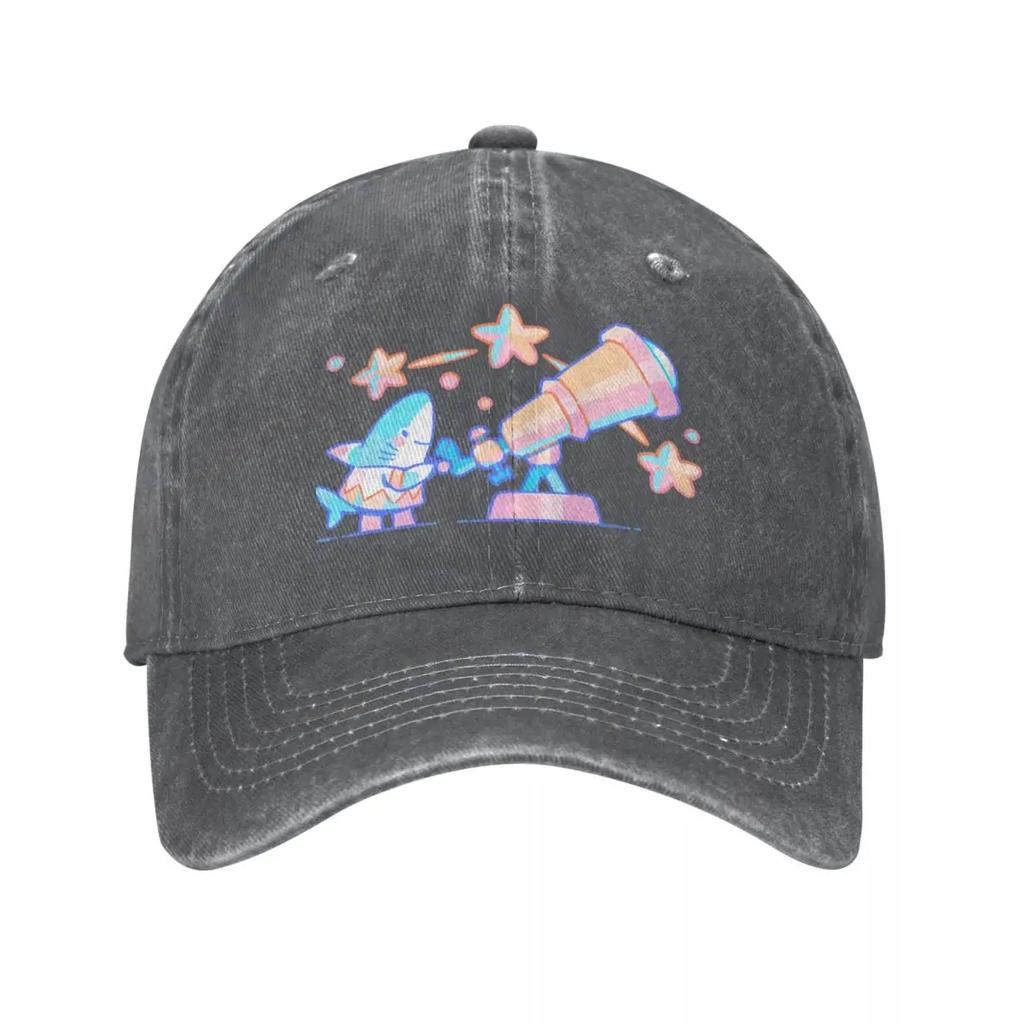 Star Shark Baseball Cap Trucker Hats Sunscreen Hat Beach Man Hat Women'S