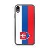 Phone Case – Flag of Slovakia – Compatible iPhone XR – Soft Case – Resistant and Shockproof - Silicone - Pixelforma