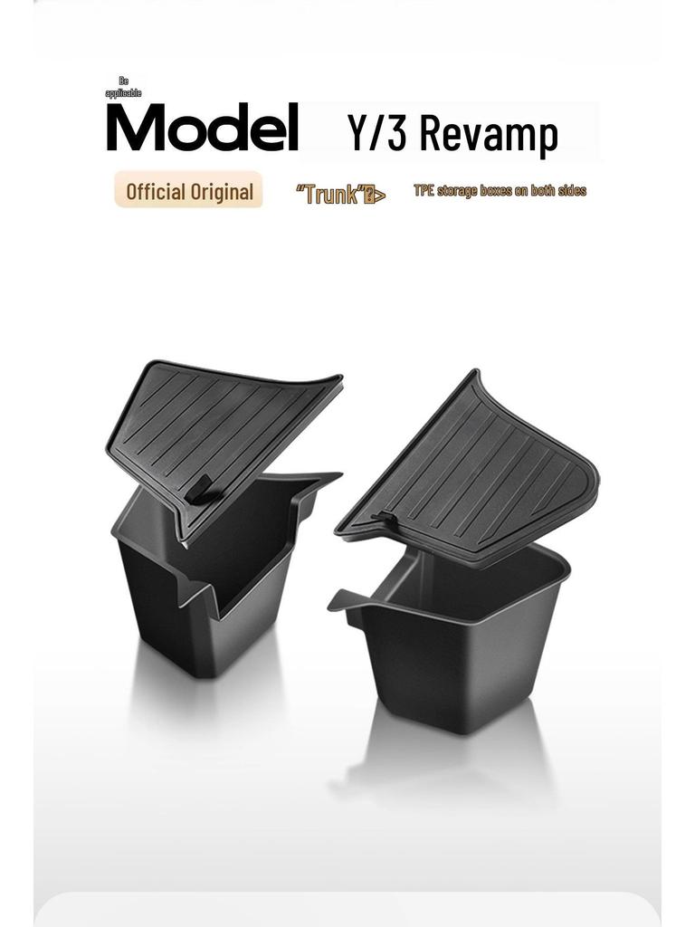 Tesla Model Y Kofferraum Aufbewahrungsbox Schutz für Facelift Model 3/Y