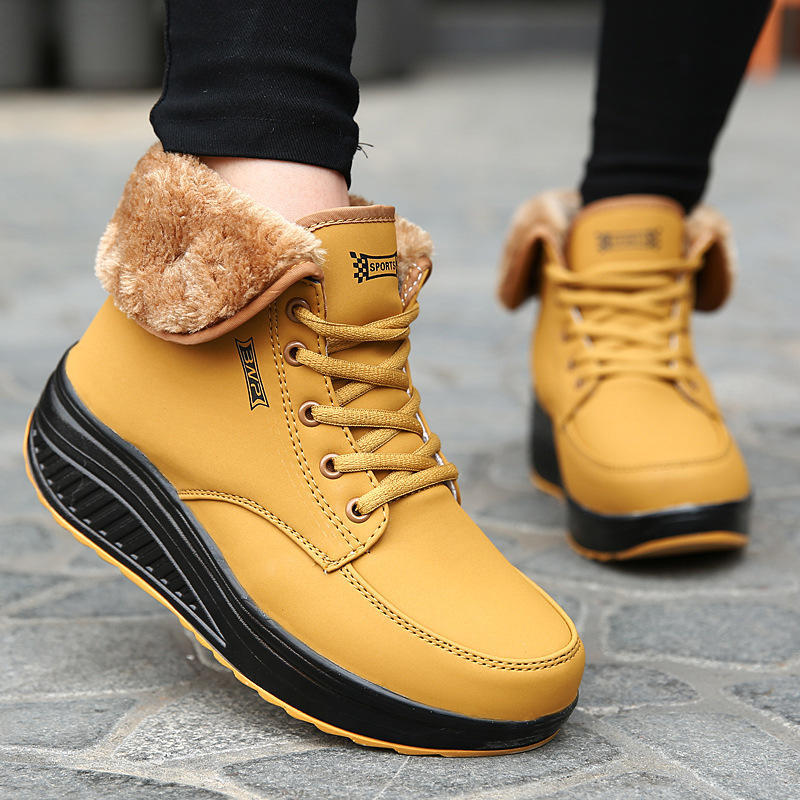 Waterproof Winter Women Boots Warm Women's Snow Boot Outdoor Sneakers Fur Platform Ankle
