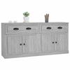 Buffet - Maison Exclusive - Sonoma gris - Bois d'ingénierie - 2 pcs (70 x 35,5 x 67,5 cm)