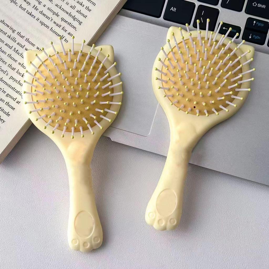 Large Curved Anti-static Backcombing Air Cushion Massage Comb