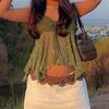 Sexy Sheer Lace Camisole with Irregular Hem and Open Back - Women's Summer Base Layer Tank Top