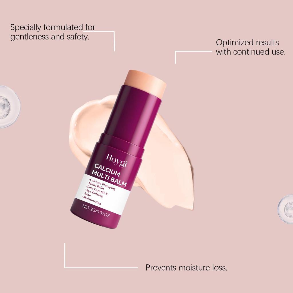 Calcium Multi Balm Firming Lightweight Hydrating Face Balm Tightening Smoothing Moisturing Stick Daily Skincar