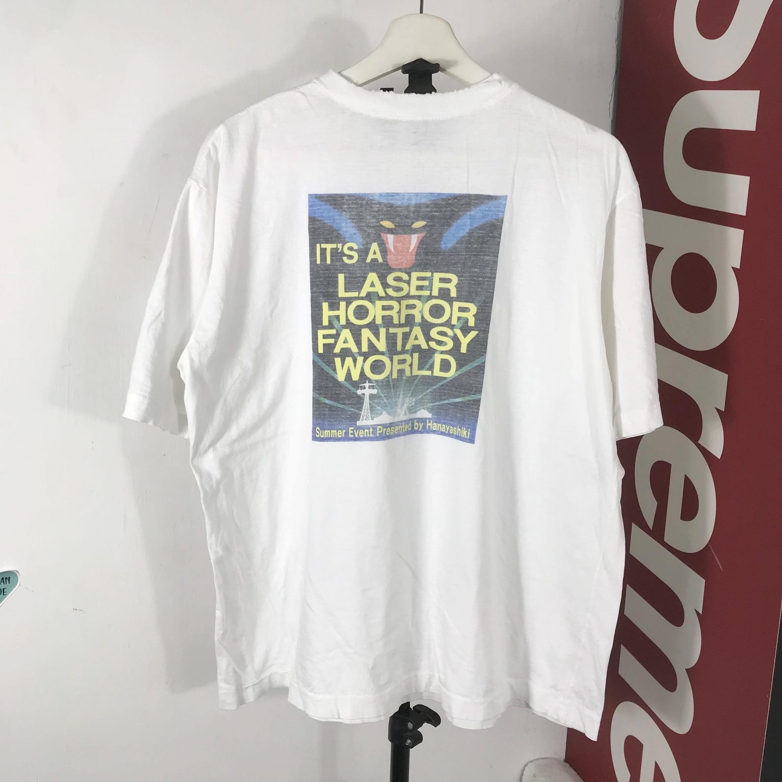 Vintage 90s its a laser horror fantasy world expert horror show / movie tees / vintage movie / japan horror shirt L 2XL