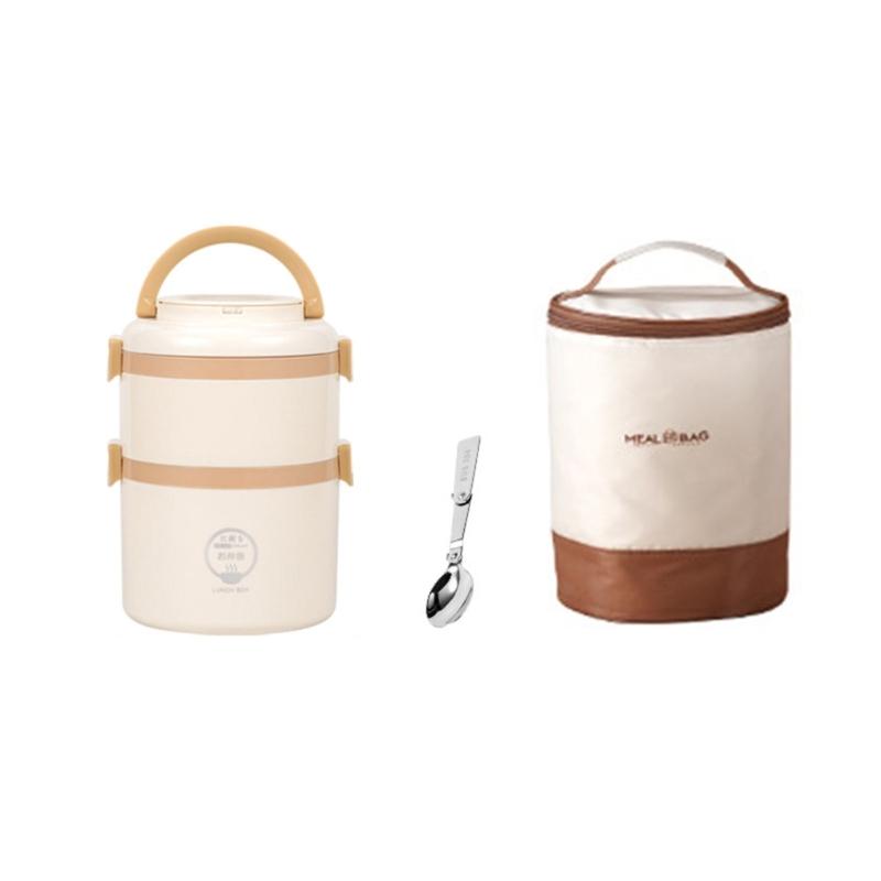 User Friendly 304 Nonrust Steel Food Container Durable Leak Proof Lunch Box For Adults Kids School Office Travel