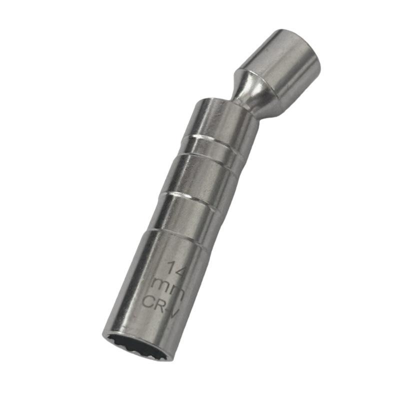 Magnetic Swivel 12-Point Thin-Walled Spark Plug Socket Wrench