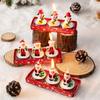 Christmas Eve Snowman Candle Decoration for Window Display