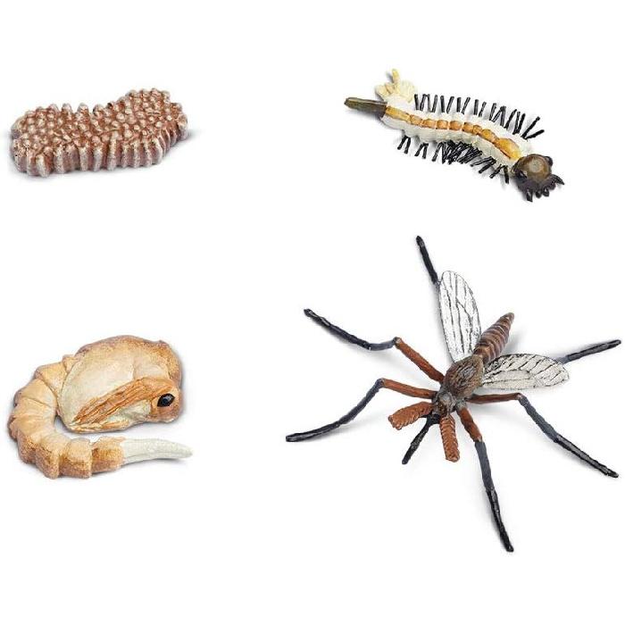 Safari Ltd. Life Cycle of a Mosquito - Educational Toy Figurines - Miniature Insect Lifecycle Collection for Boys, Girls & Kids Age 4+