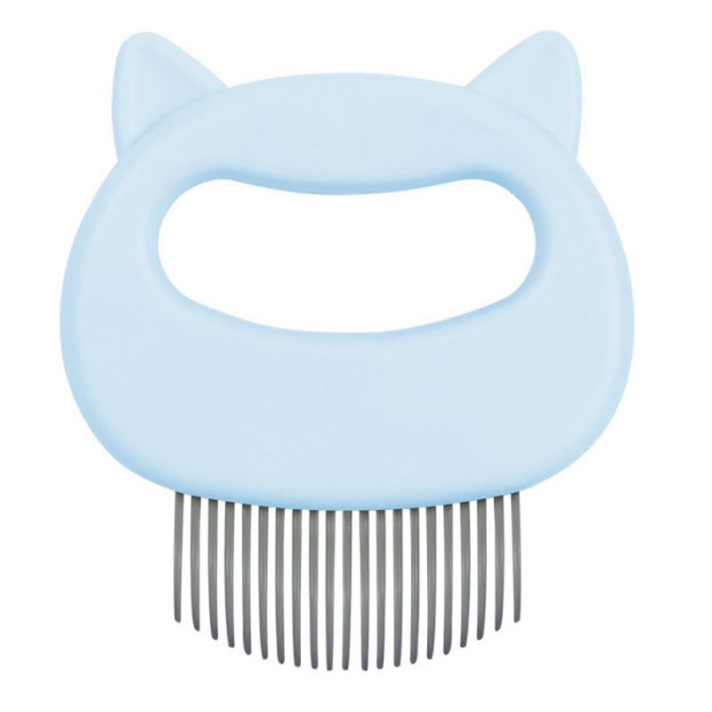 

Pet Grooming Comb for Dogs & Cats - Long & Short Hair, Flea Removal, Floating Hair Massager OPP Bag 10*9cm (37.2g)