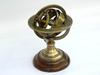 Brass Armillary Sphere Astrolabe Maritime Nautical Collectible Globe