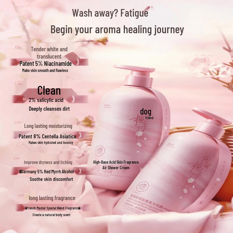 RUYI Amino Acid Gardenia Fragrance Shower Gel 800g