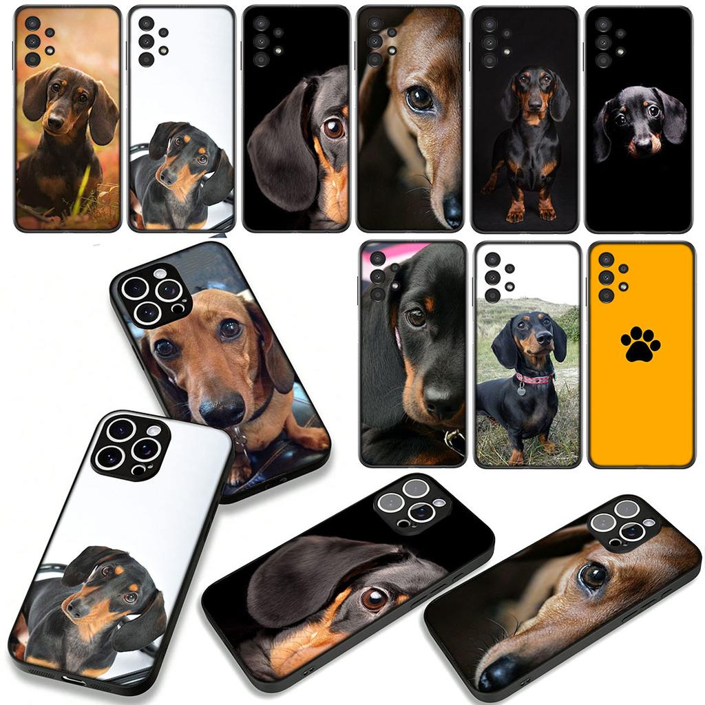 Handyhülle Haustier Hund Niedlicher Dackel Hülle für OPPO A54 A40 A60 A80 A18 A16 A17 A38 A78 A79 A57 A55 A96 A15 A12 Case