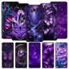 Art Purple Butterfly Phone Case for Xiaomi Poco F7 F6 F5 F4 F3 X6 X5 X4 X3 NFC F7 Ultra M4 C51 C55 GT 5G Soft TPU Cover Fundas