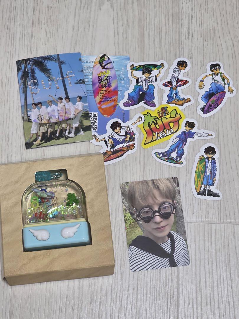 

[USED] NCT WISH COLOR Surf ver. Album Keychain Yuushi