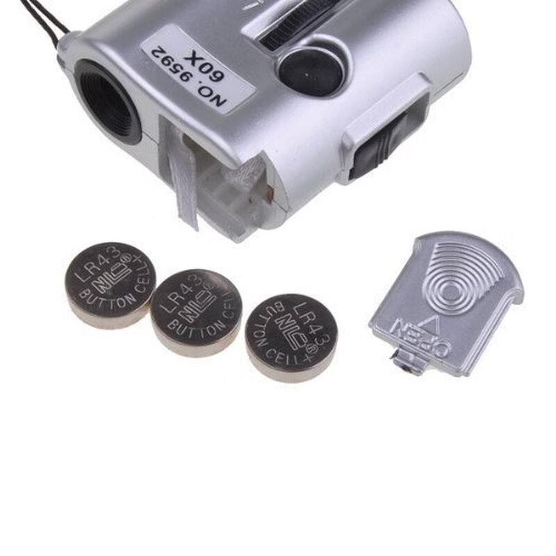 Shili De High-Magnification LED Handheld Magnifier & Portable Microscope