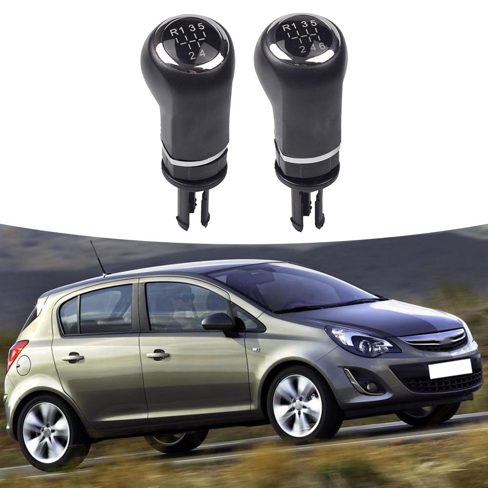 Smooth Driving with Custom Fit Black and Silver Gear Shift Knob For Opel
