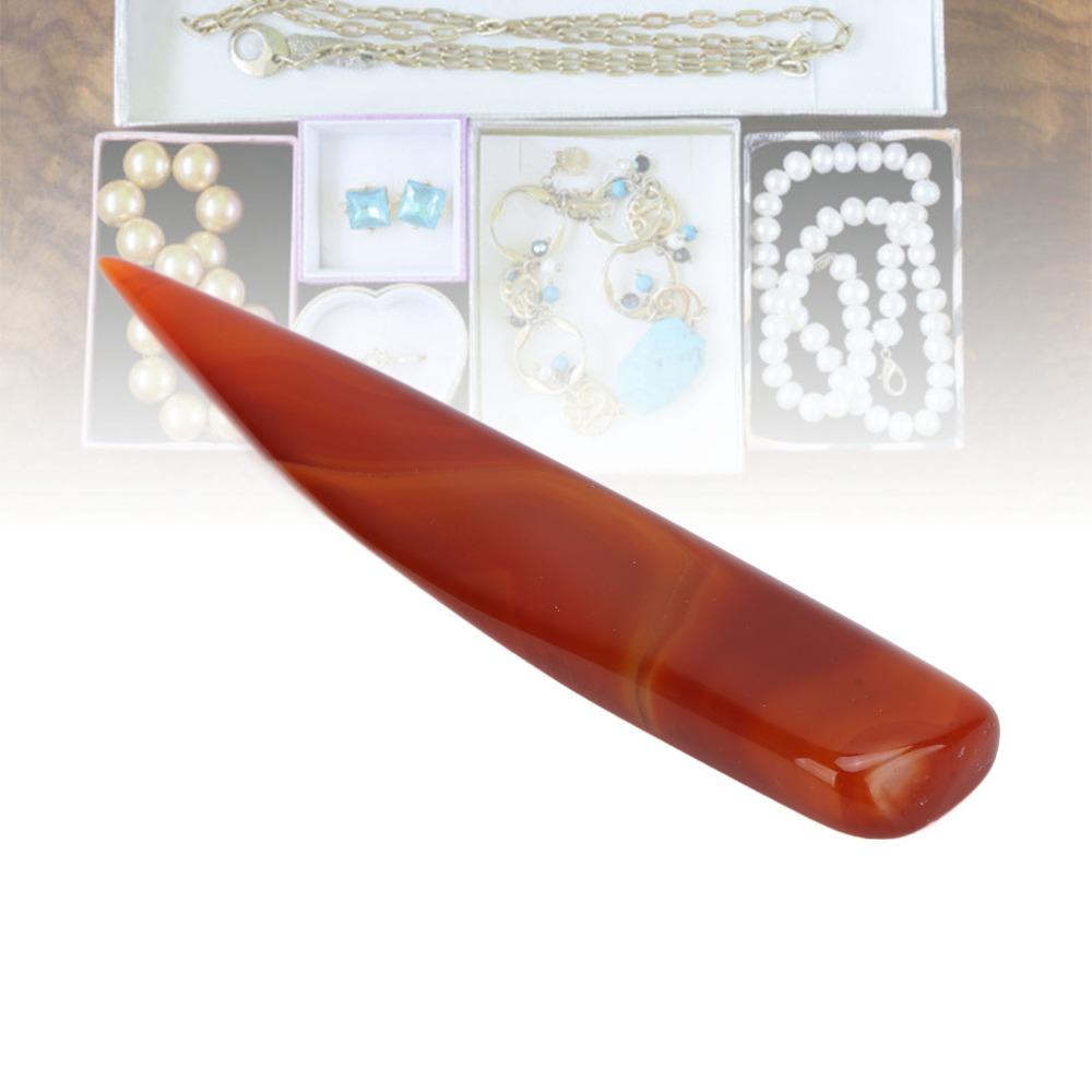 Glossy Finish Jewelry Polishing Tool Multiple Sizes Burnishing Tool Agate Burnisher  Craft Work
