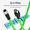 Hengtong Bell M12 to RJ45 High-Flex Industrial Ethernet Cable