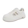 New Spring Outer White Shoes Women's Platform Popular Versatile Angola Wear 2025 Red Muffin Casual Sports Board Shoes