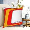 Carlos Sainz Pillow Case Printed Home Soft DIY Pillow Cover Carlos Sainz Carlos Sainz Jr Carlos Sainz Helmet Sainz Helmet