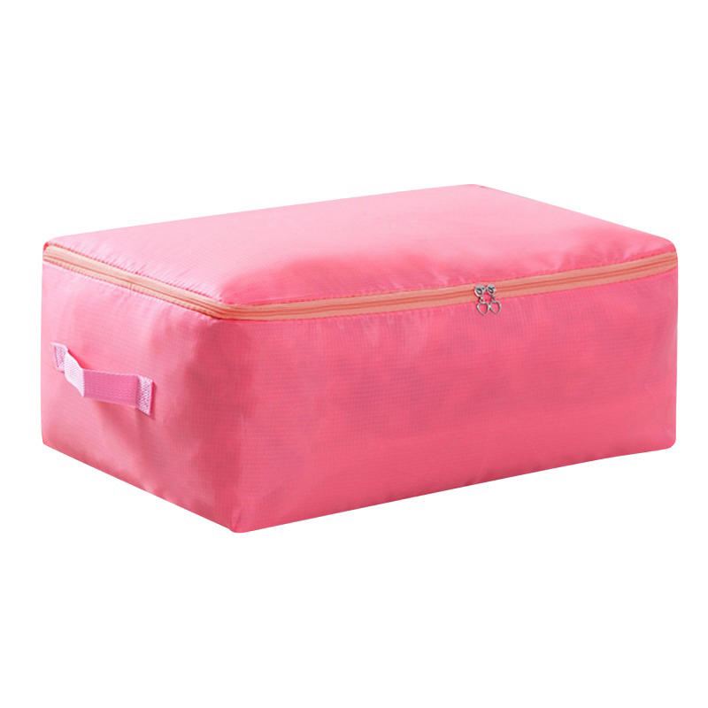 Large Capacity Comforter Storage Bags with Zipper Moistureproof Space Saver Luggage Clothing Moving Bag for Kindergarten