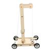 Hands on Assembly Wooden Gravitational Potential Powered Car Physics Experiment Set With Instructions For Homeschooling