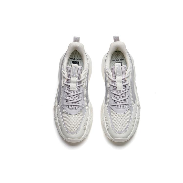 Anta Cushioning Slip Resistant Cushioning Slip Resistant Low top Casual Shoes Women's Gray 122228051-3