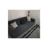 Jacquard 3-seater Sofa Cover, Sofa Bed Sofa Cover 1 Piece Stone Gray