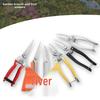 Stainless Steel Multi-purpose Garden Pruning Shears for Branches, Orchards, and Fruit Picking