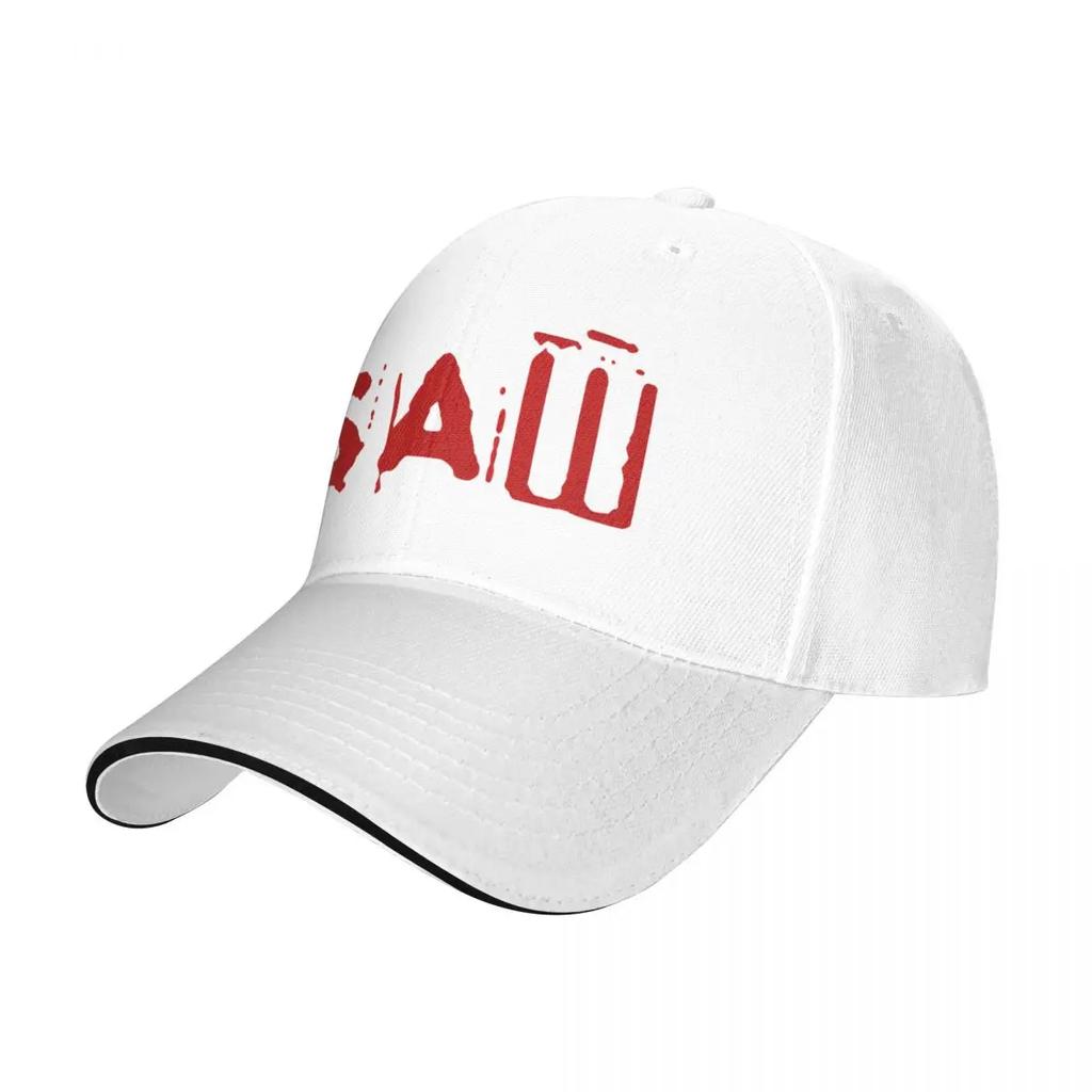 Saw Movie Logo Baseball Caps Fashion Horror Scary Sandwich Caps Unisex Style Adjustable Hats Cap Outdoor