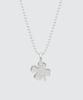 Iamj [925 Silver] Pure Clover Necklace
