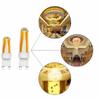 G9 LED ceramic dimmable light 230V 220V bulb 3W 6W 4 LED filament COB chandelier replaces 30W 60W halogen spotlights