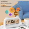 Smart Creative Cat Alarm Clock: Cute Multi-Functional Wake-Up Timer & Calendar with Transparent Design for Students