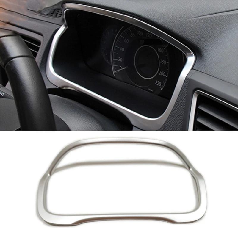 LHD For Honda CRV CR-V 2012 2013 2014 2015 2016 ABS Matt Car Front Dashboard Frame Panel air condition AC outlet Sticker Cover